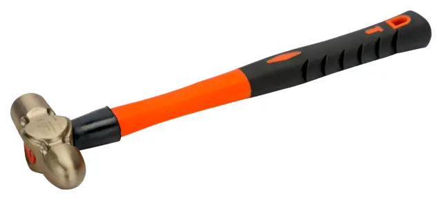 Produktfoto 1 von Bahco Hammer, Kugelhammer aus Aluminiumbronze 590 g Nicht parkend Fiberglas-Stiel 318 mm