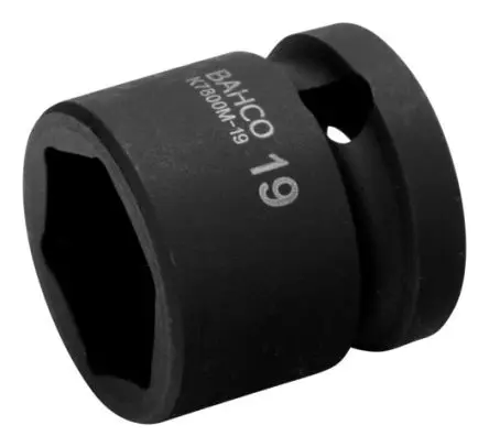 Bahco 1/2 in, 13 mm Sechskant Schlag-Steckschlüssel lang Legierungsstahl, 28 mm