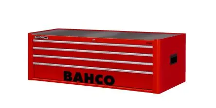 Produktfoto 1 von Bahco Stahl Werkzeugschrank 4 Schubladen, 1.016 m x 500mm x 417 mm