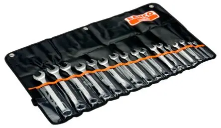 Produktfoto 1 von Bahco 111M Flacher Ringmaulschlüssel, 17-teilig 6, 7, 8, 9, 10, 11, 12, 13, 14, 15, 16, 17, 18, 19, 20, 21, 22 mm