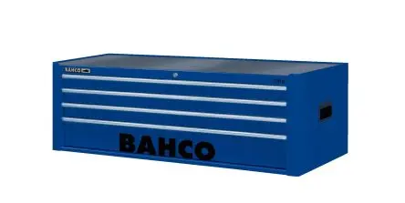 Produktfoto 1 von Bahco Stahl Werkzeugschrank 4 Schubladen, 1.016 m x 500mm x 417 mm
