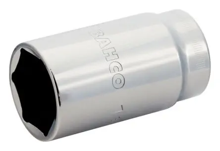 Bahco 1/2 in Tief Buchse SW 1-1/2 in Vierkant x 83mm