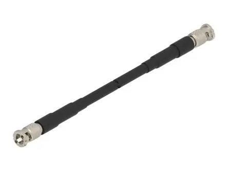 Produktfoto 1 von TE Connectivity BNC NFC55a NF Koaxialkabel, Abgeschlossen, 75 Ω, 1 m, Aussen ø 4.3 mm Außen-ø
