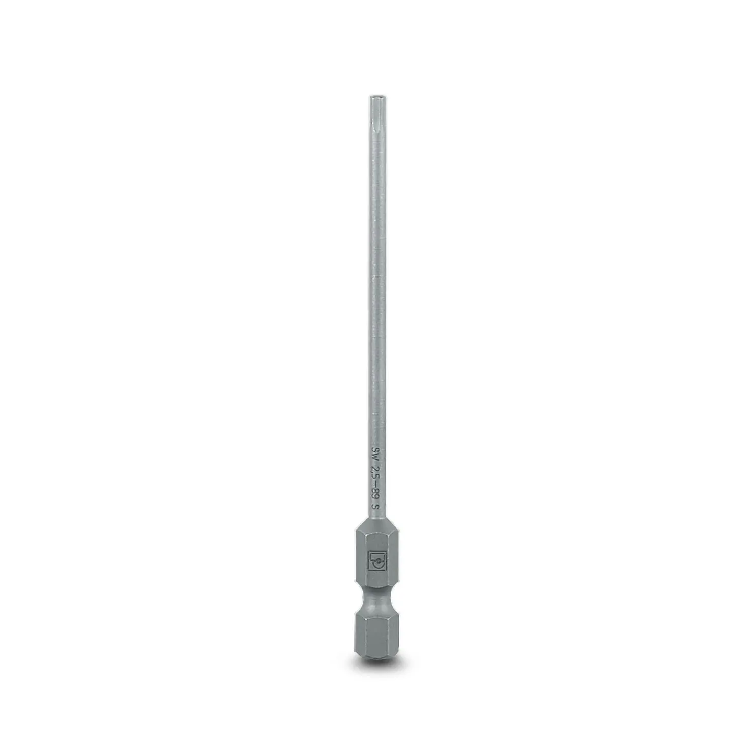 Phoenix Contact 1/4 in 2.5 x 89 mm Sechskant Sechskant-Bit, Sechskant, 5-teilig, 89 mm