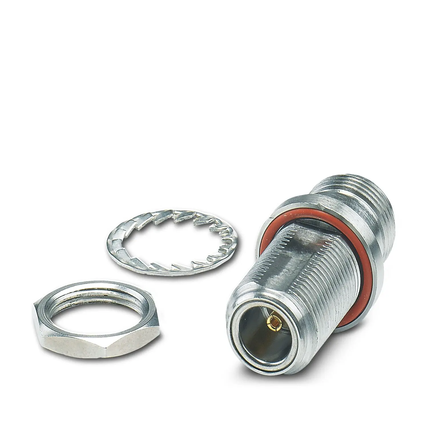 Produktfoto 1 von Phoenix Contact Koaxadapter, Gerade, 0.3/6 GHz