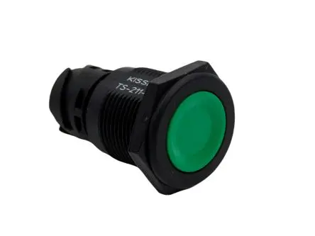 Produktfoto 1 von TE Connectivity KISSLING Series TS Druckschalter Tastend Panel Ø 30.5 mm, 1-poliger Umschalter / 5A 32 V dc, IP6K9K