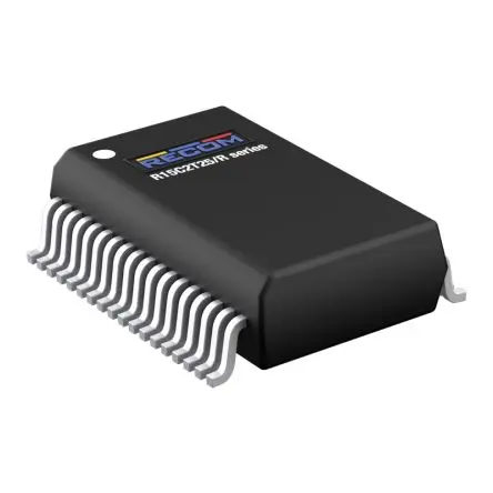 Produktfoto 1 von Recom R15C2T25/R DC/DC Konverter, 15V dc, 25 V dc OUT 100 mA Oberfläche 5 kV ac 2.5 W -40 °C 150 °C