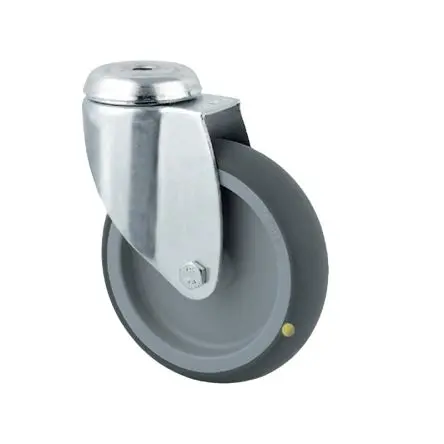 Produktfoto 1 von Tente Rolle, Rad ø 100 mm, 80 kg, Ges H. 135 mm, Rad B. 32 mm, Thermoplast-Gummi
