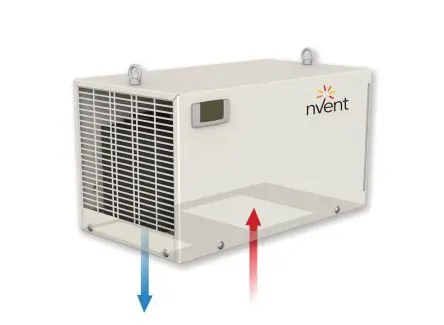 Produktfoto 1 von nVent HOFFMAN DEK04 Klimagerät, 235 m³/h 230V, 65 dB 260 mm 259mm 481 mm