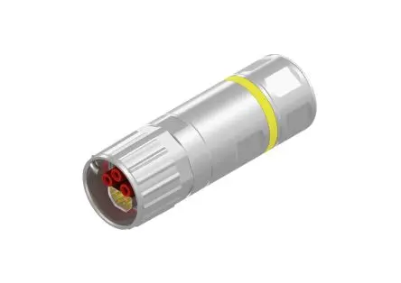 Produktfoto 1 von CONEC 57-20 23.8 mm B17 Anschluss Buchse 7-polig Buchse 4A Kabel IP65, IP67