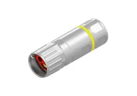 Produktfoto 1 von CONEC 57-20 23.8 mm B17 Anschluss Buchse 7-polig Buchse 4A Kabel IP65, IP67