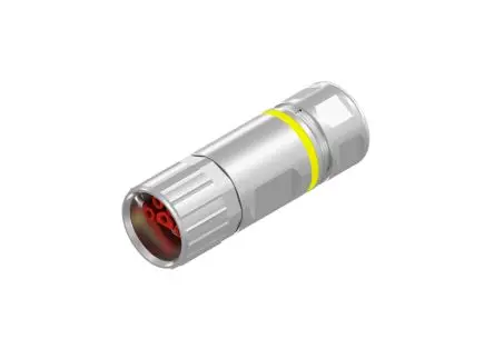 Produktfoto 1 von CONEC 58-20 15.16 mm B23 Anschluss Buchse 9-polig Buchse 1.5A Kabel IP65, IP67