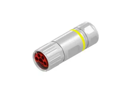 Produktfoto 1 von CONEC 58-20 15.16 mm B23 Anschluss Buchse 9-polig Buchse 1.5A Kabel IP65, IP67