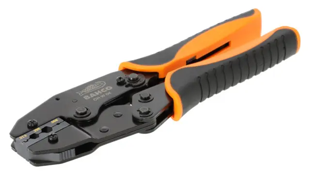 Produktfoto 1 von Bahco CR W 04 CR W 04 Crimp-Werkzeug für N-Typ Steckverbinder, 225 mm