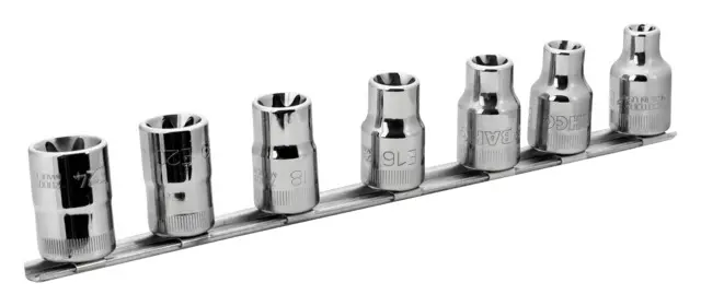 Produktfoto 1 von Bahco 1/2 in Vierkant 6-teilig