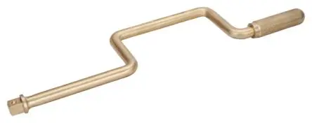 Produktfoto 1 von Bahco NS243-16-400 1/2 in Vierkant Funkenfreier versetzter Antriebsgriff, Aluminiumbronze, Länge 400mm
