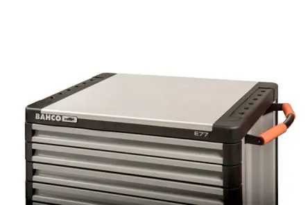 Produktfoto 1 von Bahco Edelstahl Werkzeugboxzubehör, Oberer Mittlerlteil für Für 1477K und 1487K Aufbewahrungs-HUB Werkzeugwagen