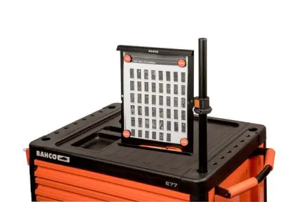 Produktfoto 1 von Bahco Stahl Werkzeugboxzubehör, Dokumentenhalter für Für 1477K Storage HUB Werkzeugwagen