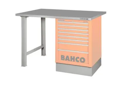 Produktfoto 1 von Bahco 1495KWB18TS Werkbank Tragbar Stahl Werkbank L. 1800 mm B. 750mm H. 840 mm, Traglast 1500kg