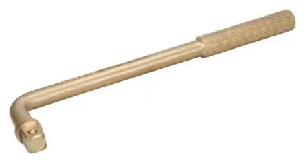 Produktfoto 1 von Bahco NS240-16-230 1/2 in Vierkant Funkenfreier versetzter Antriebsgriff, Aluminiumbronze, Länge 230mm