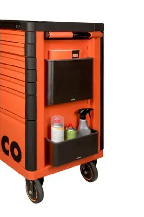 Produktfoto 1 von Bahco Stahl Werkzeugboxzubehör, Halterung für Sprühdosen für Für 1477K und 1472K Aufbewahrungs-HUB Werkzeugwagen
