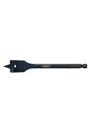 Produktfoto 1 von DeWALT Stahl Flachstecker 0.25in 10 mm x 152 mm, 1 Stück