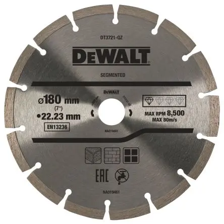 Produktfoto 1 von DeWALT Diamant Ø 180 mm / Stärke 2.4 mm
