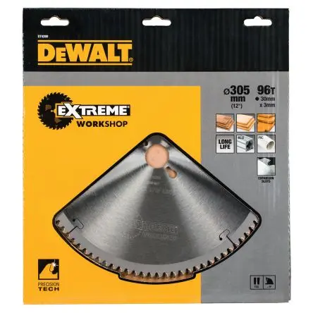 Produktfoto 1 von DeWALT 96 Hartmetall Multi-Material Kreissägeblatt, Ø 305 mm 1