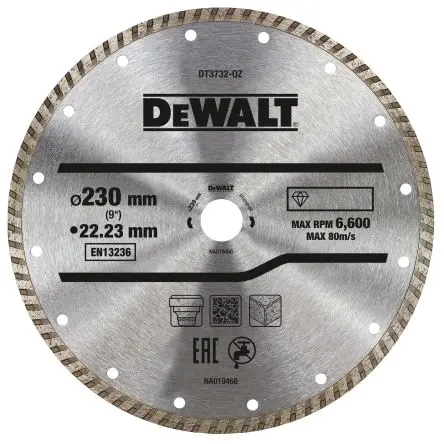 Produktfoto 1 von DeWALT Diamant Ø 230 mm / Stärke 2.4 mm