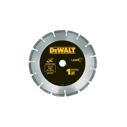 Produktfoto 1 von DeWALT DT37 Diamant Ø 230 mm, Korngröße 1 1 pro Paket
