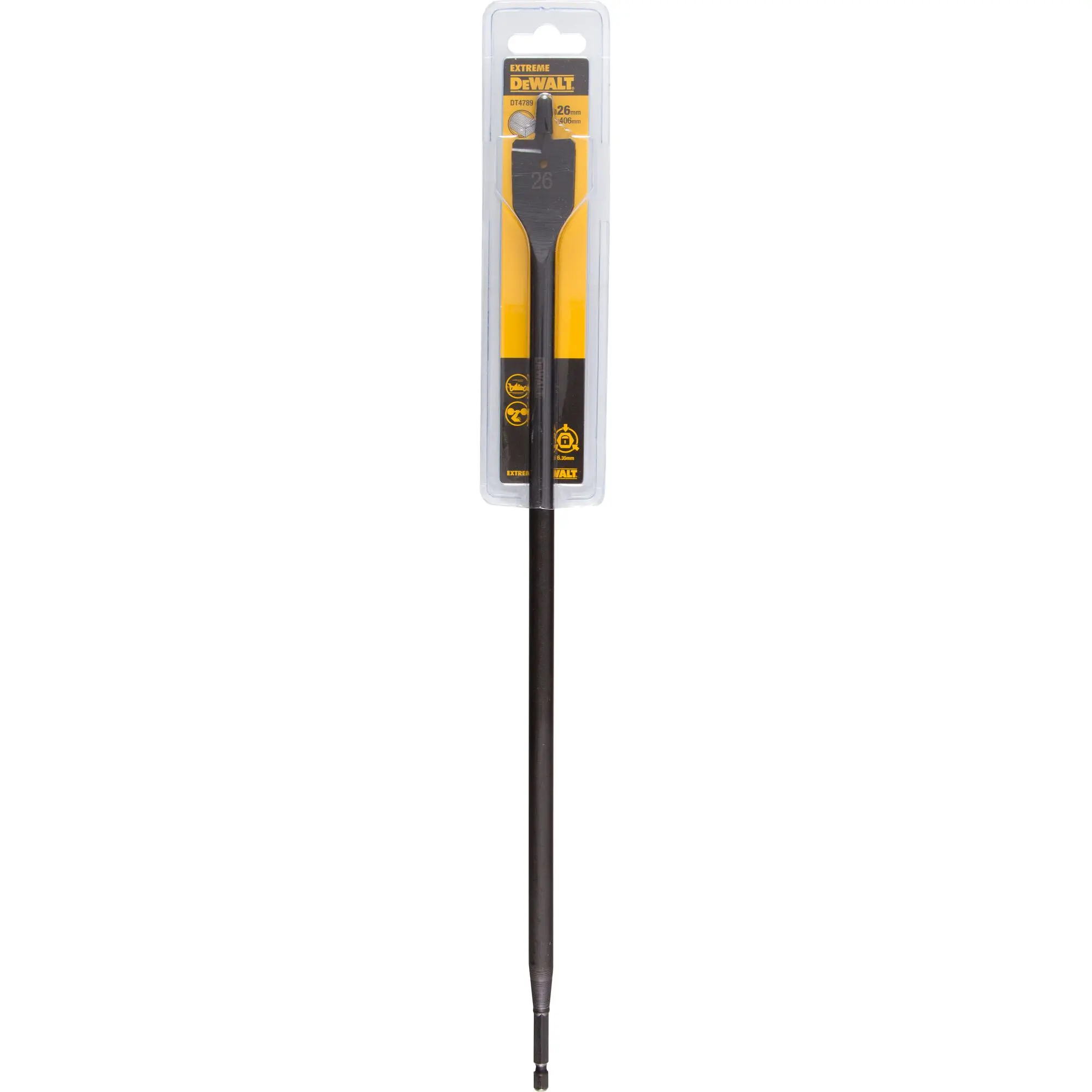 Produktfoto 1 von DeWALT Stahl 0.25in 26 mm x 406 mm, 1 Stück