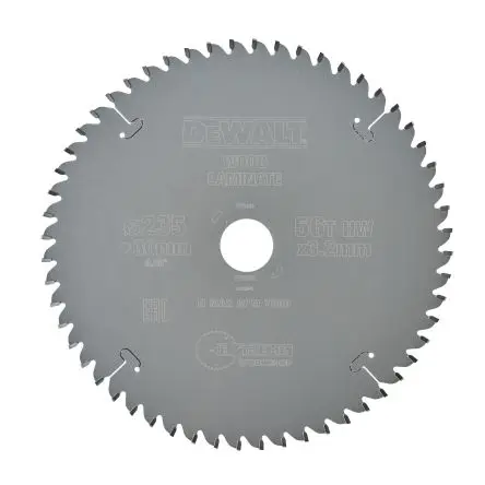 Produktfoto 1 von DeWALT 56 Hartmetall Multi-Material Kreissägeblatt, Ø 235 mm 1