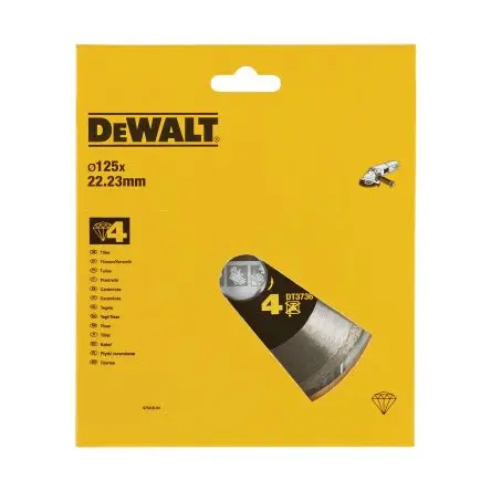 Produktfoto 1 von DeWALT DT37 Diamant Ø 125 mm, Korngröße 1 1 pro Paket