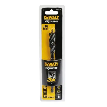 Produktfoto 1 von DeWALT Holz Dreifachschneide 6.5cm 16 mm x 152 mm, 1 Stück