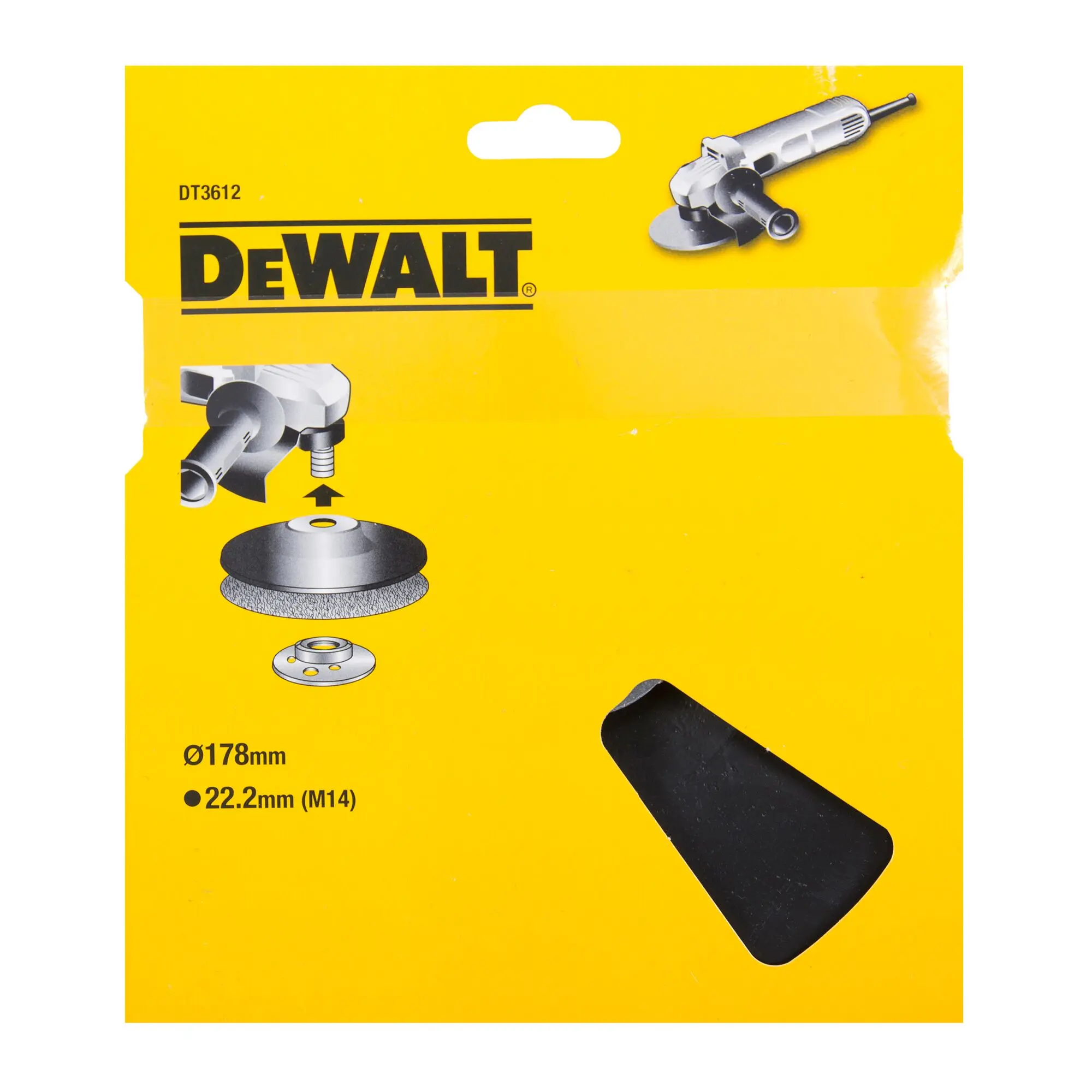 Produktfoto 1 von DeWALT Trägerscheibe DT3612-QZ