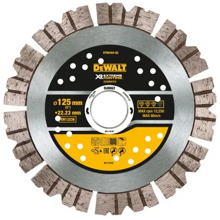 DeWALT DT902 Diamant Ø 125 mm, Korngröße 1 1 pro Paket