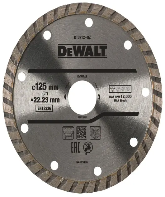 Produktfoto 1 von DeWALT Diamant Ø 125 mm / Stärke 2.2 mm