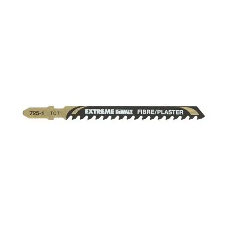 Produktfoto 1 von DeWALT Hartmetall, Faserzement Faserstoffplatte, Kunststoff, Holz Stichsägeblatt / 4.3 TPI 69 mm 1