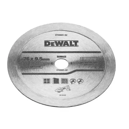 Produktfoto 1 von DeWALT DT205 Diamant Ø 76 mm, Korngröße 1 1 pro Paket