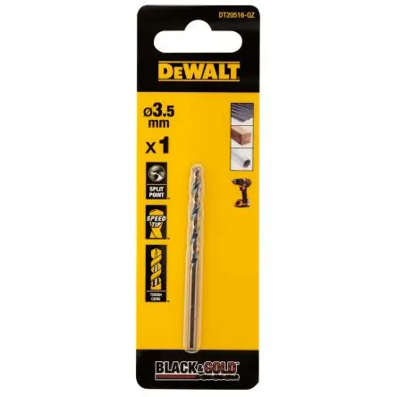 DeWALT HSS 3.5 mm, 1 Stück