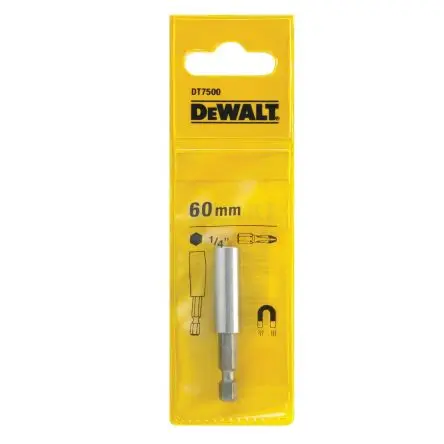 Produktfoto 1 von DeWALT 1/4 in Sechskant, Edelstahl, Länge 60mm
