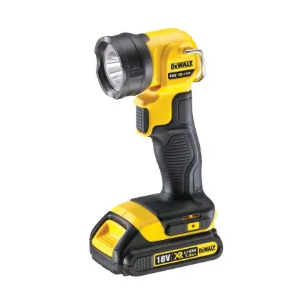 Produktfoto 1 von DeWALT XR LED LED-Taschenlampe Arbeitslicht, IP54 18V Wiederaufladbar 110 lm x 240 mm x 115 mm