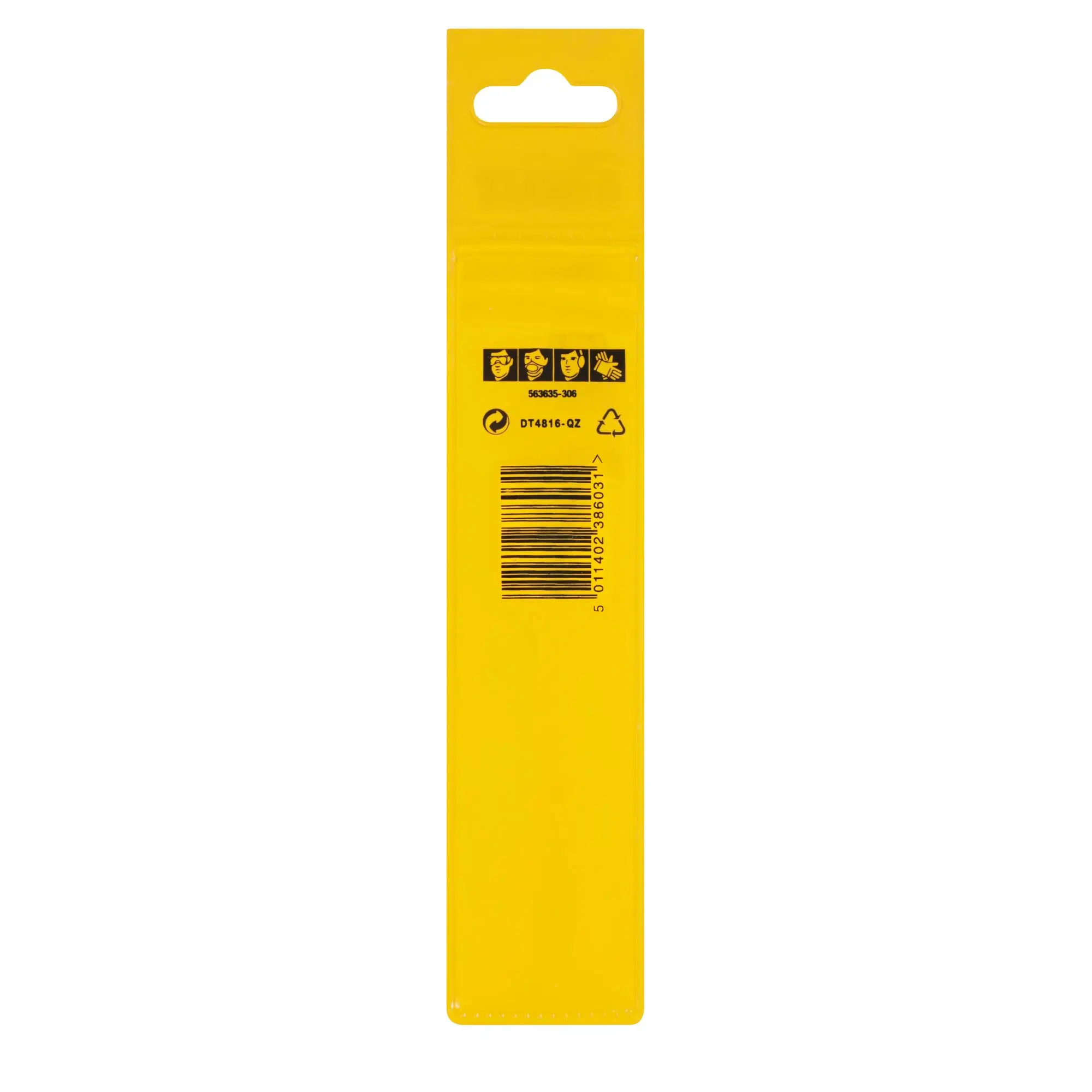 Produktfoto 1 von DeWALT Chrom Vanadium Stahl Flachstecker 0.25in 16 mm x 160 mm, 1 Stück