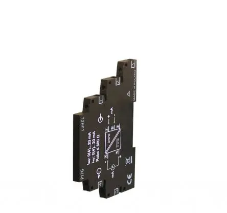 Produktfoto 1 von Lumel Serie P17G Passivtrenner 50V, Strom 0 → 20 mA EIN / Strom 0 → 20 mA AUS