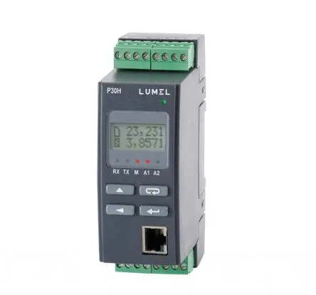 Produktfoto 1 von Lumel Serie P30H Signalwandler, Strom/Spannung -4 → 1000 V EIN / Analog 0.4 → 20 V AUS