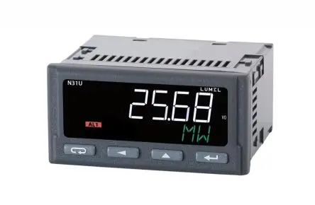 Produktfoto 1 von Lumel N31U LCD Digitales Multifunktionsmessgerät für Widerstand, Spannung, Belegung, Strom, Temperatur,