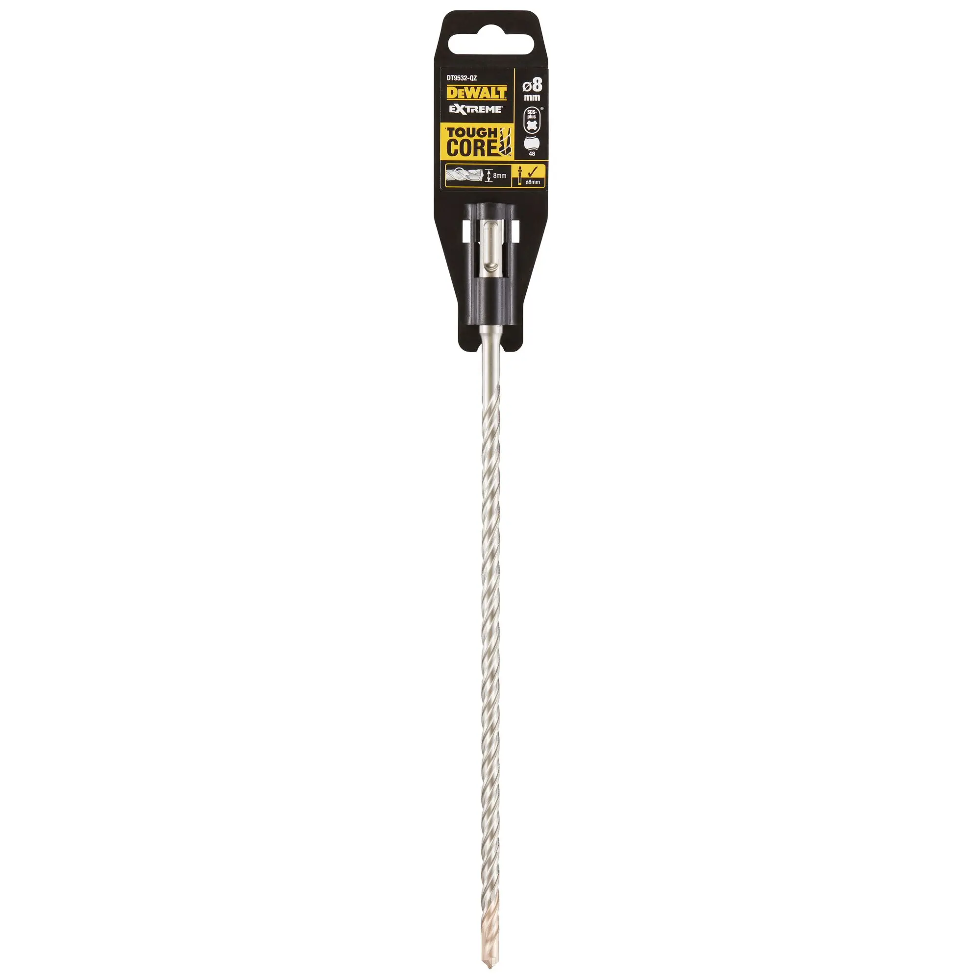 Produktfoto 1 von DeWALT Stahl Bohrer 8 mm x 310 mm, 1 Stück