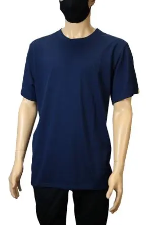 Produktfoto 1 von EUROSTAT 51-300-03XX ESD V-NECK T-SHIRT T-Shirt, 48,5 % Polyester, 48,5 % Baumwolle, 3 % Carbon, Kurz Marine XS