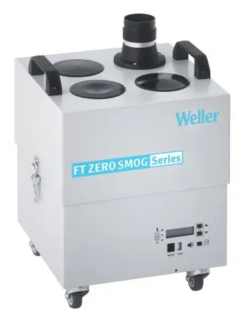 Produktfoto 1 von Weller Zero Smog 4V Zero Smog 4V Lötrauch-Absauger, 275 W / 230V F7, 48 dBA