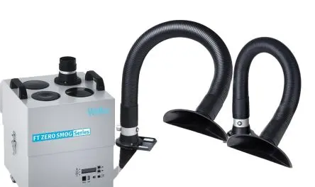 Produktfoto 1 von Weller Zero Smog 4V Zero Smog Lötrauch-Absauger, 275 W / 230 V F7, 48 dBA